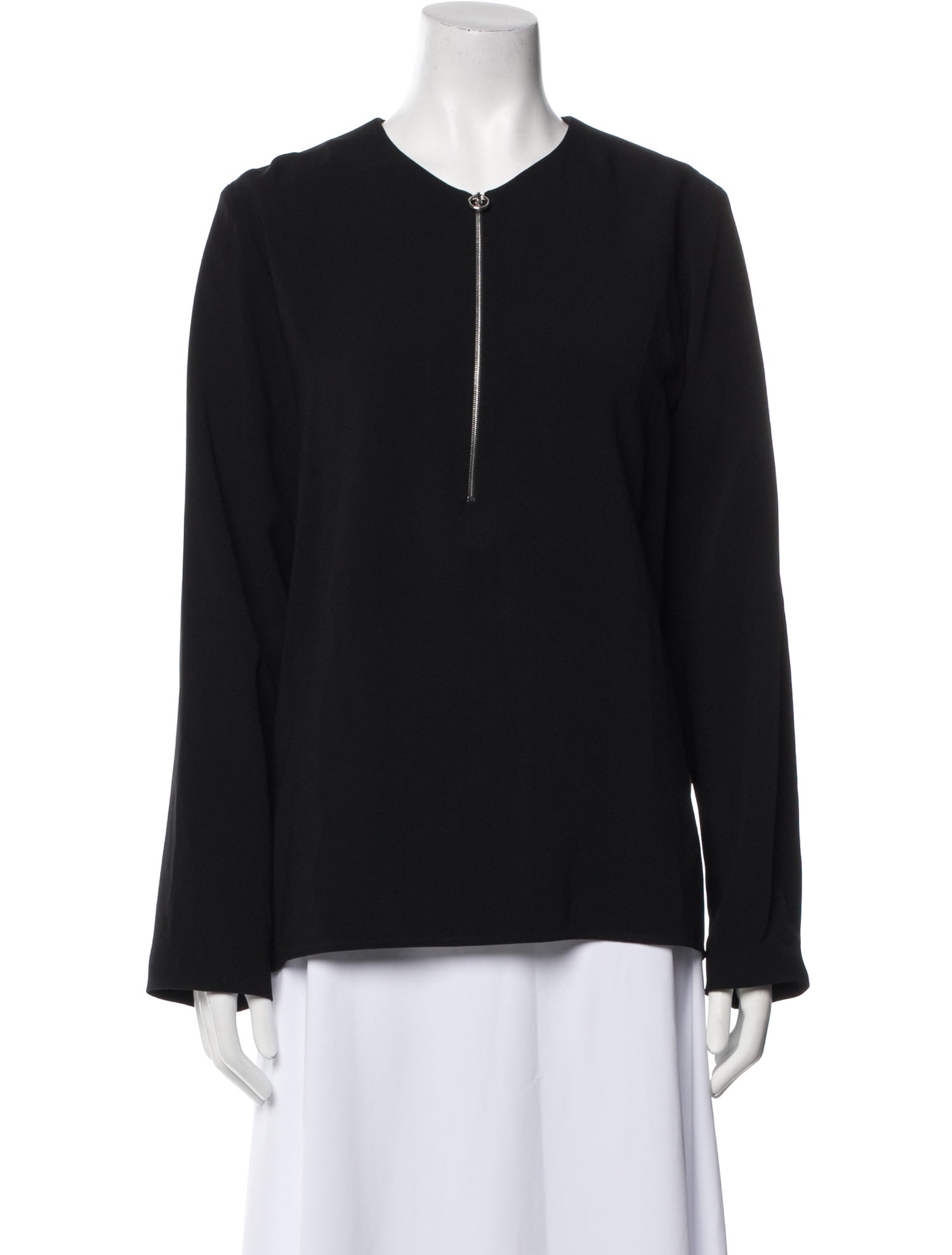 Stella McCartney V-Neck Long Sleeve Sweatshirt