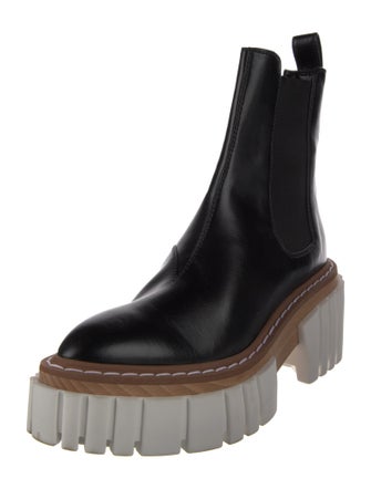 Stella McCartney Leather Chelsea Boots