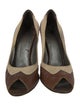 Stella McCartney Vegan Leather Colorblock Pattern Pumps