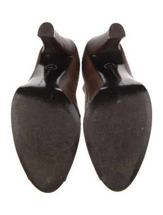 Stella McCartney Vegan Leather Colorblock Pattern Pumps