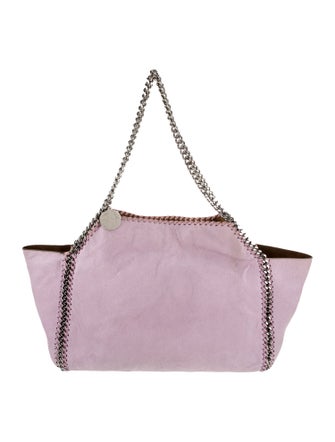 Stella McCartney Vegetarian Suede Shoulder Bag
