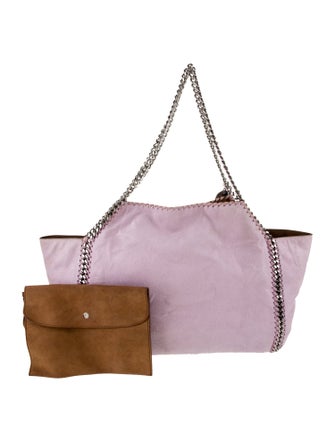 Stella McCartney Vegetarian Suede Shoulder Bag