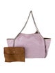 Stella McCartney Vegetarian Suede Shoulder Bag