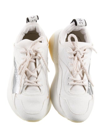 Stella McCartney Canvas Printed Chunky Sneakers