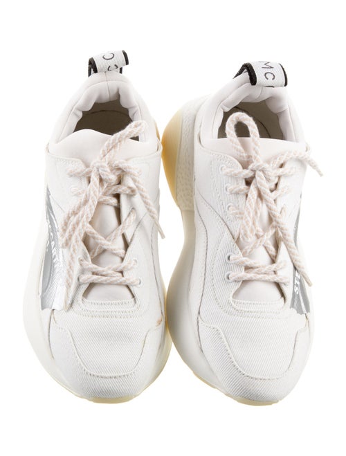 Stella McCartney Canvas Printed Chunky Sneakers