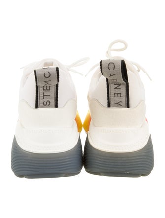 Stella McCartney Leather Printed Chunky Sneakers