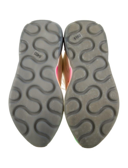 Stella McCartney Leather Printed Chunky Sneakers