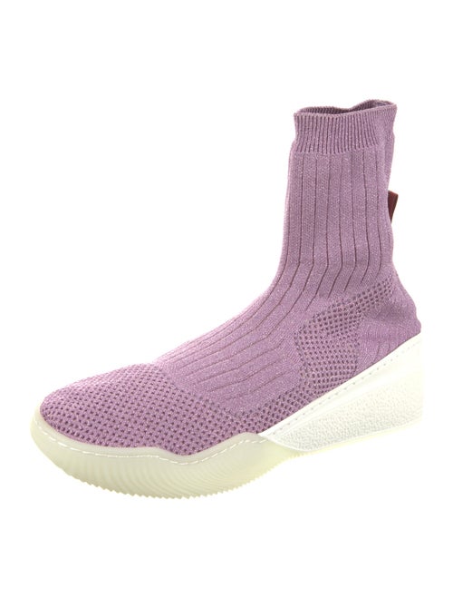 Stella McCartney Glitter Accents Sock Sneakers