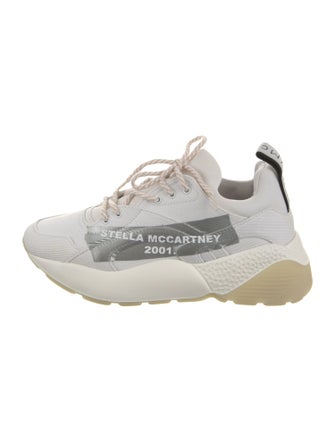 Stella McCartney Canvas Printed Chunky Sneakers