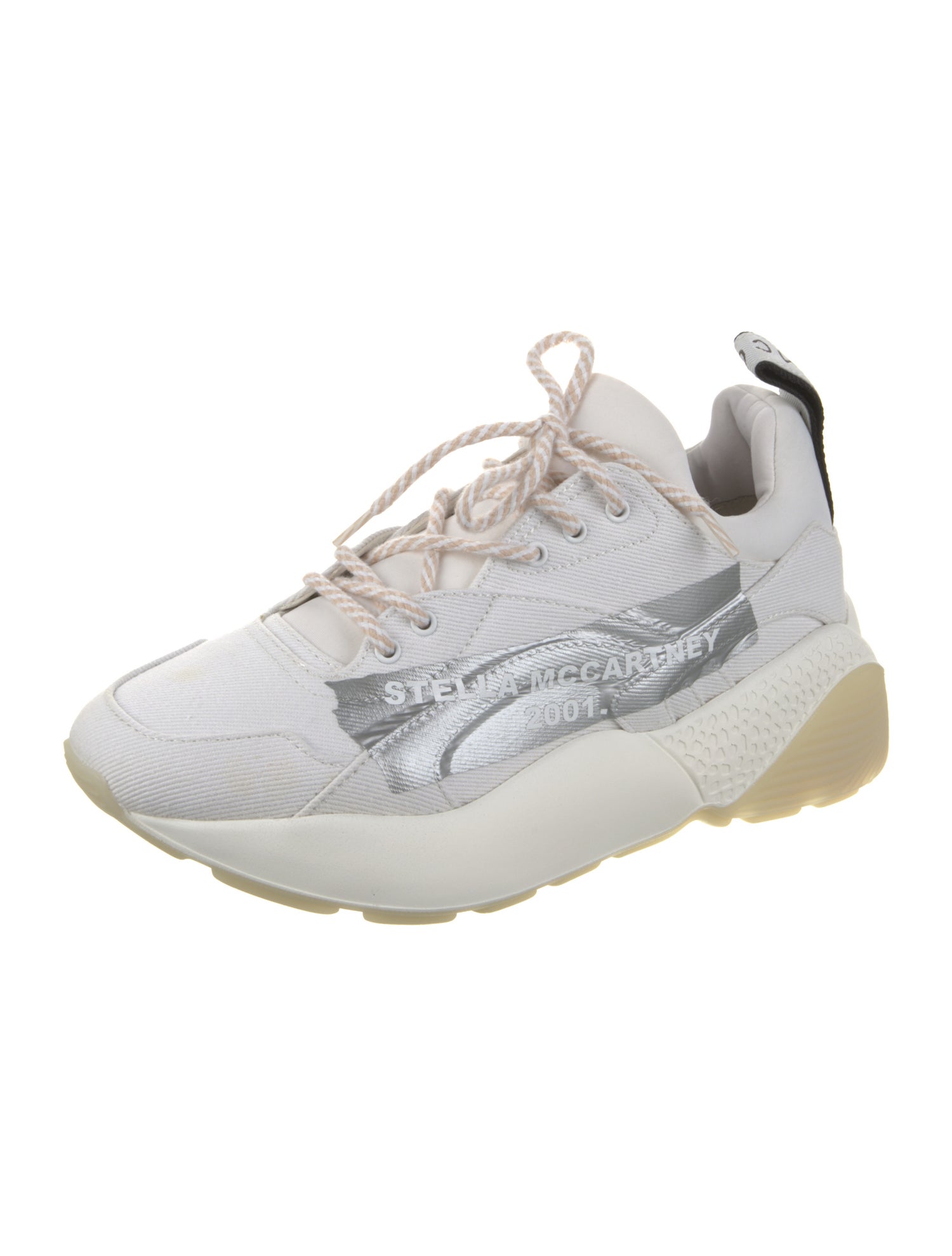 Stella McCartney Canvas Printed Chunky Sneakers