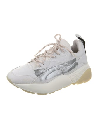 Stella McCartney Canvas Printed Chunky Sneakers
