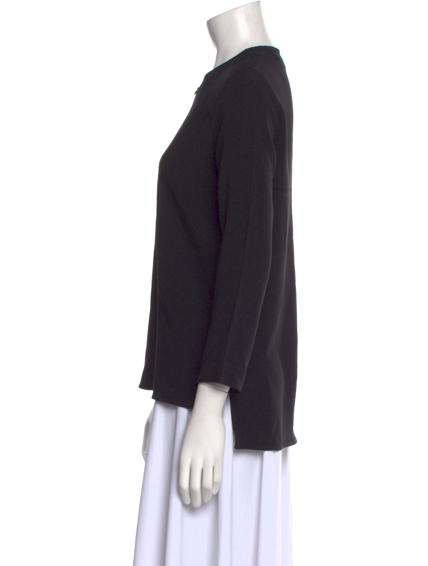 Stella McCartney Crew Neck Three-Quarter Sleeve Sweatshirt