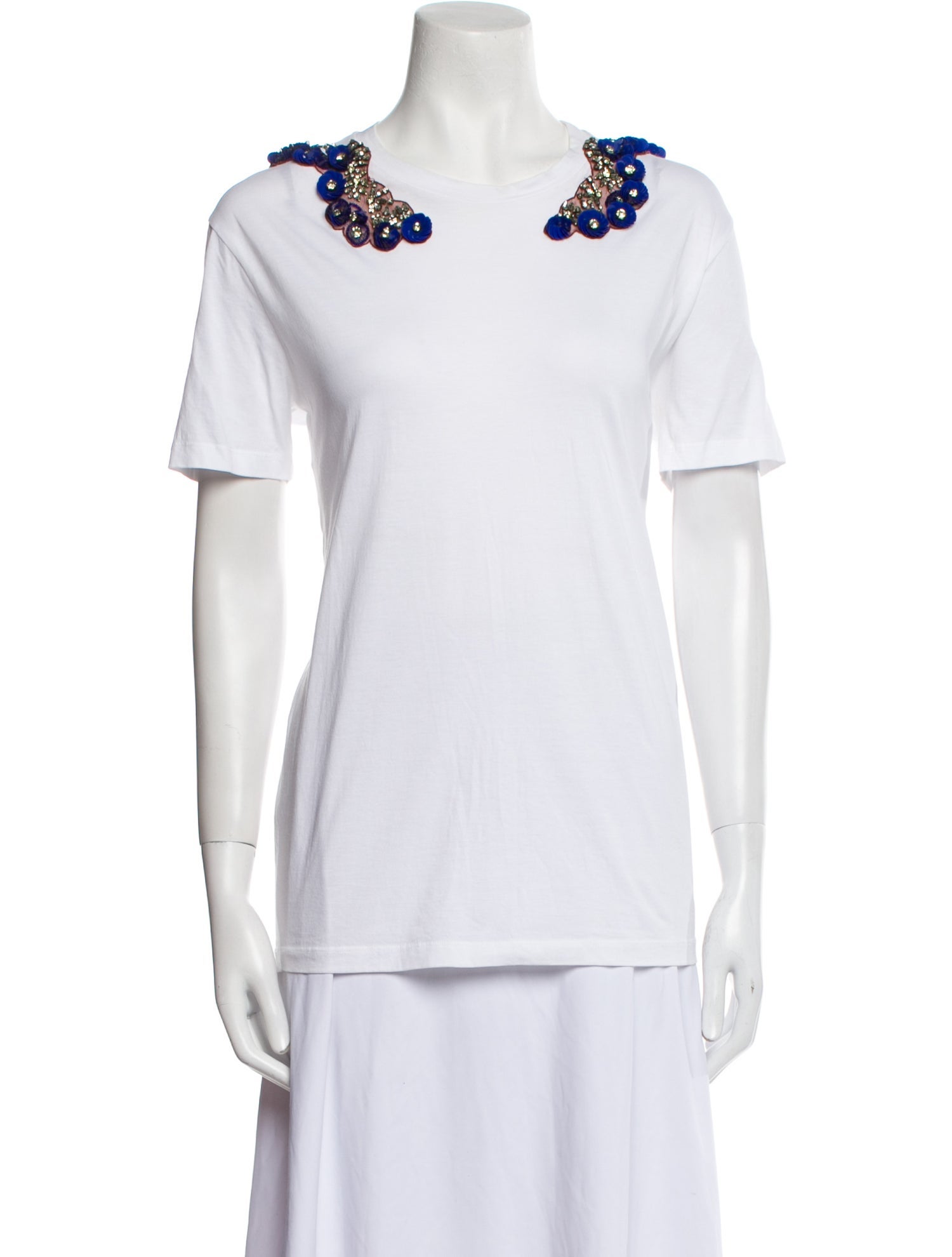 Stella McCartney Graphic Print Scoop Neck T-Shirt