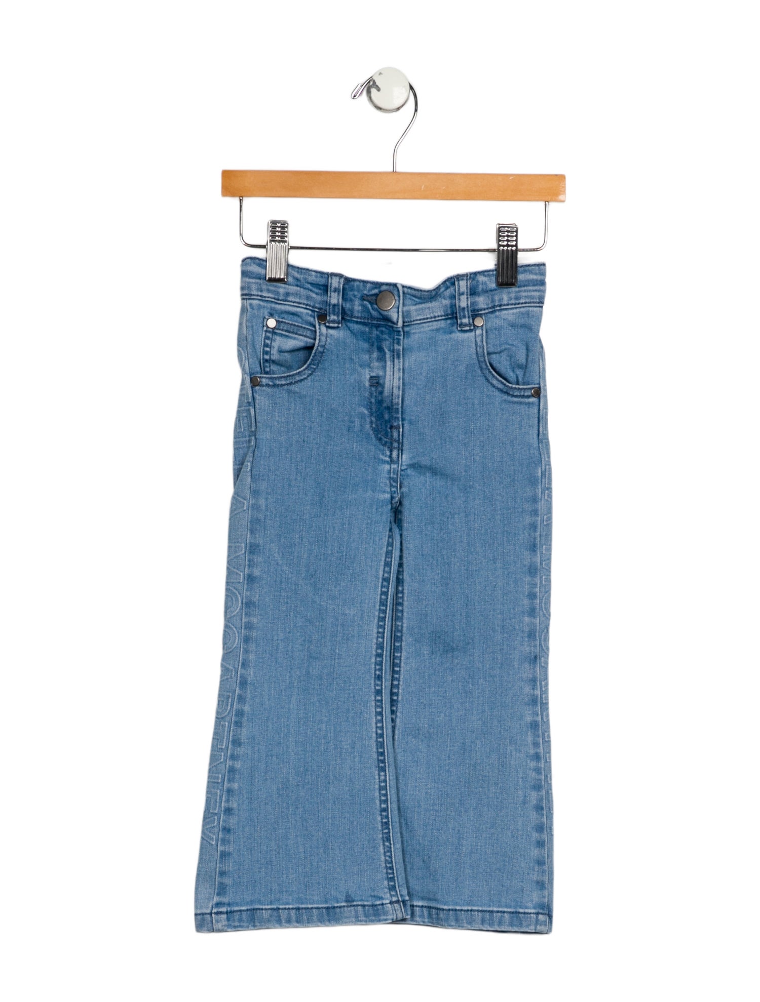 Stella McCartney Girls' Cotton Blue Jeans