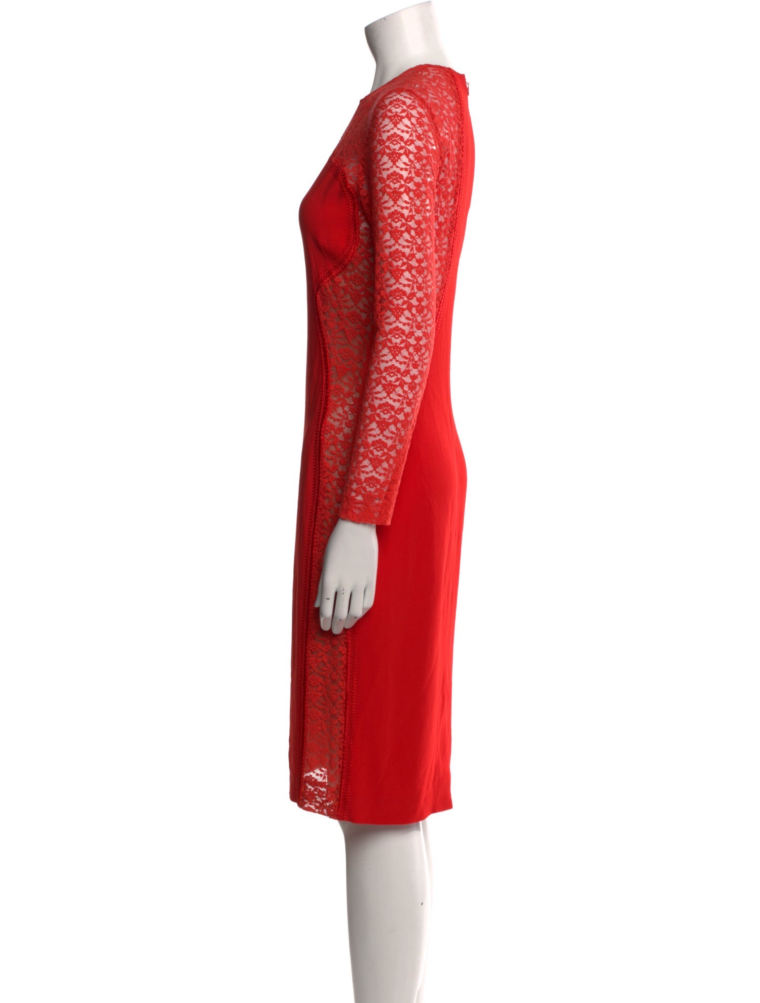 Stella McCartney Crew Neck Knee-Length Dress