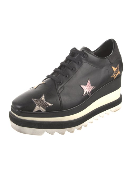 Stella McCartney Leather Printed Oxfords