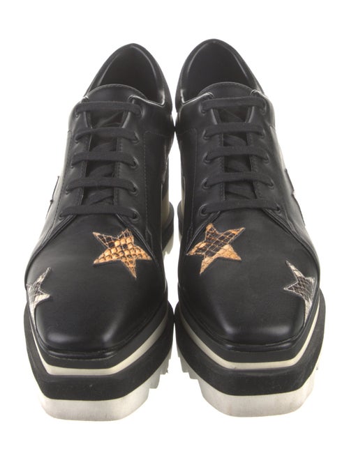 Stella McCartney Leather Printed Oxfords