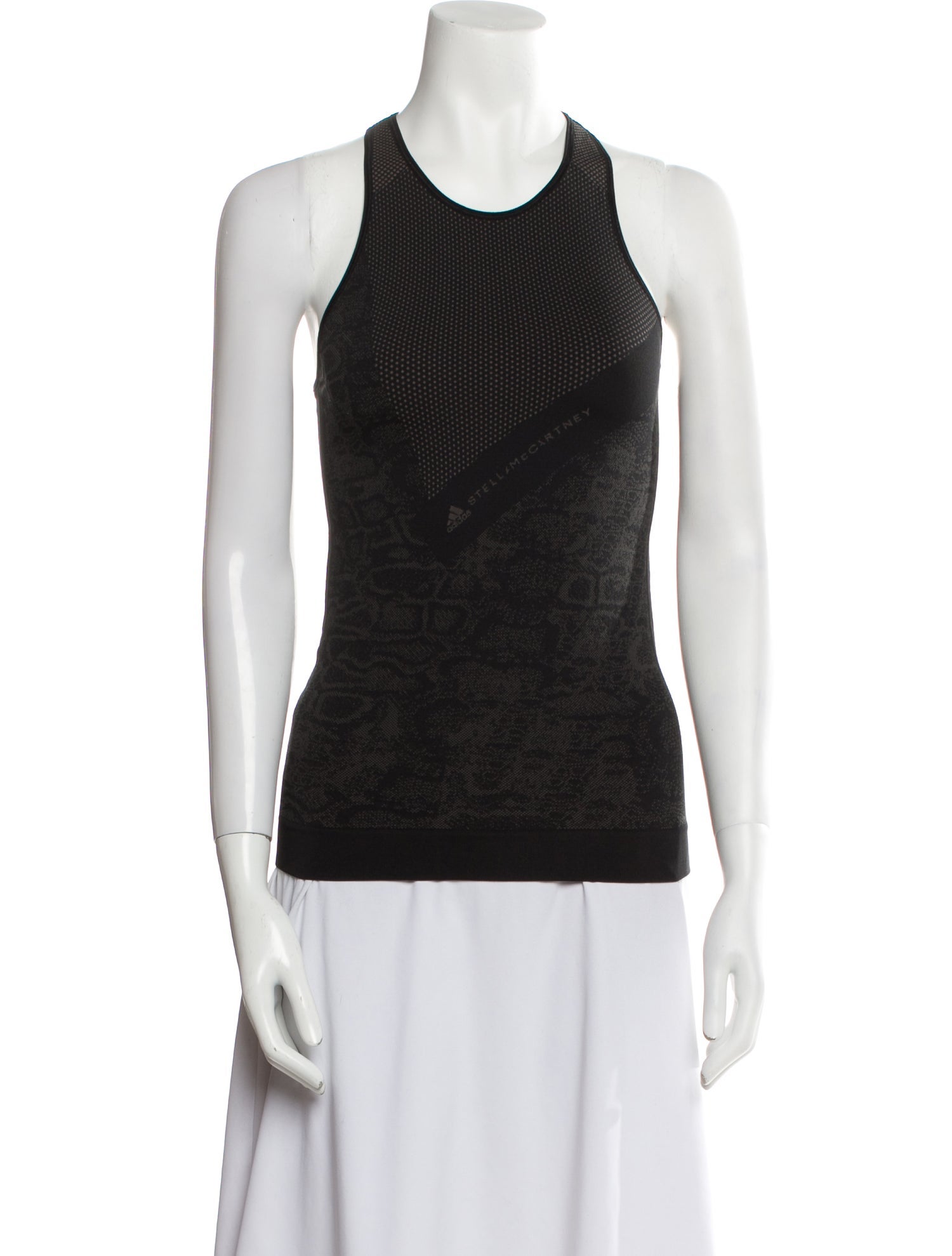 Stella McCartney Scoop Neck Sleeveless Top