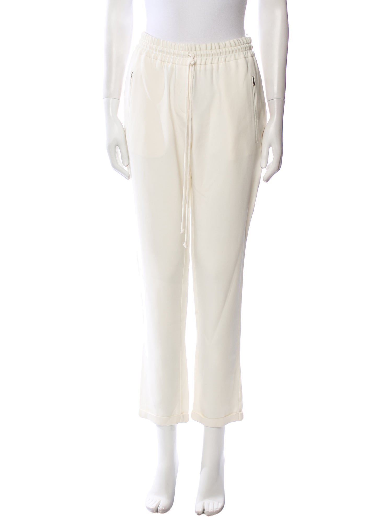 P.A.R.O.S.H. Straight Leg Pants w/ Tags - White, 9.5