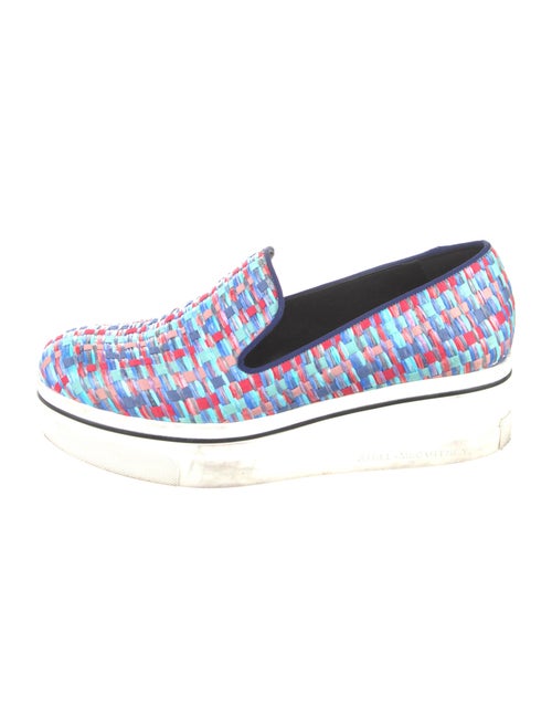 Stella McCartney Straw Printed Sneakers