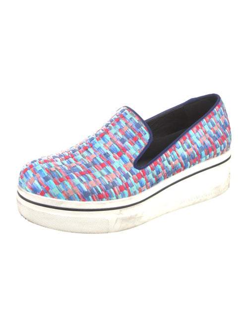 Stella McCartney Straw Printed Sneakers