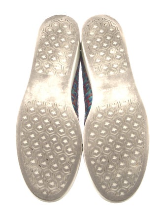 Stella McCartney Straw Printed Sneakers