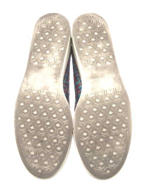 Stella McCartney Straw Printed Sneakers