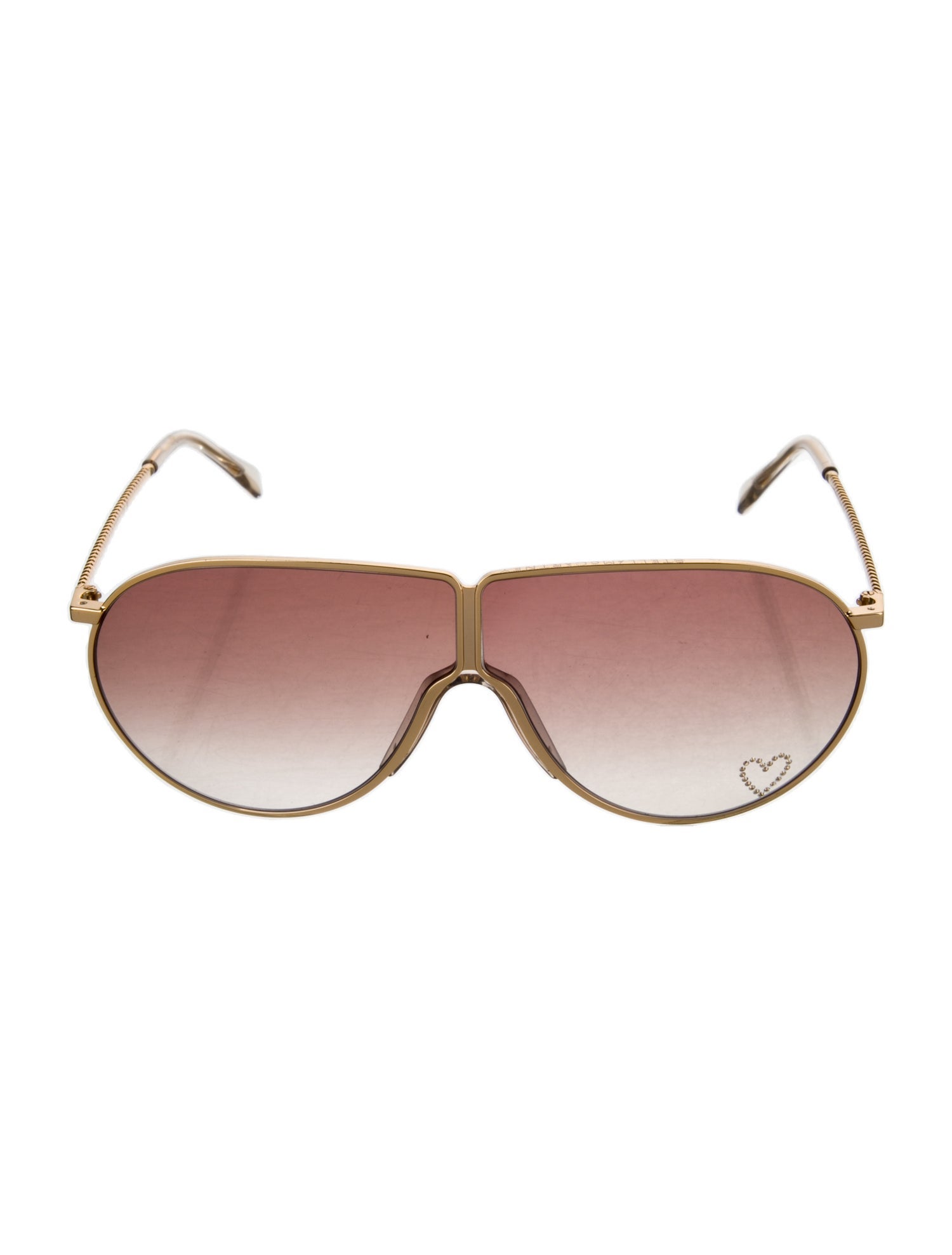 Stella McCartney Shield Gradient Sunglasses