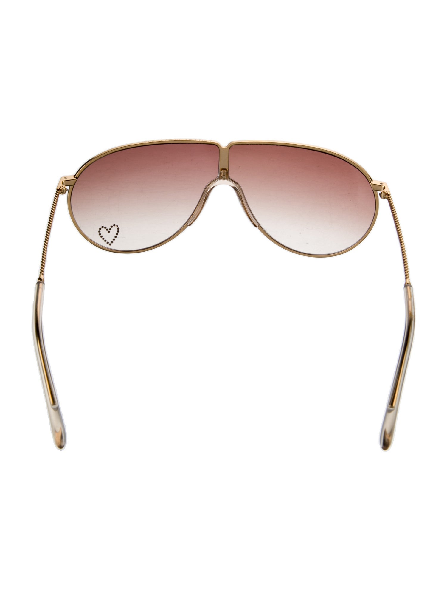 Stella McCartney Shield Gradient Sunglasses