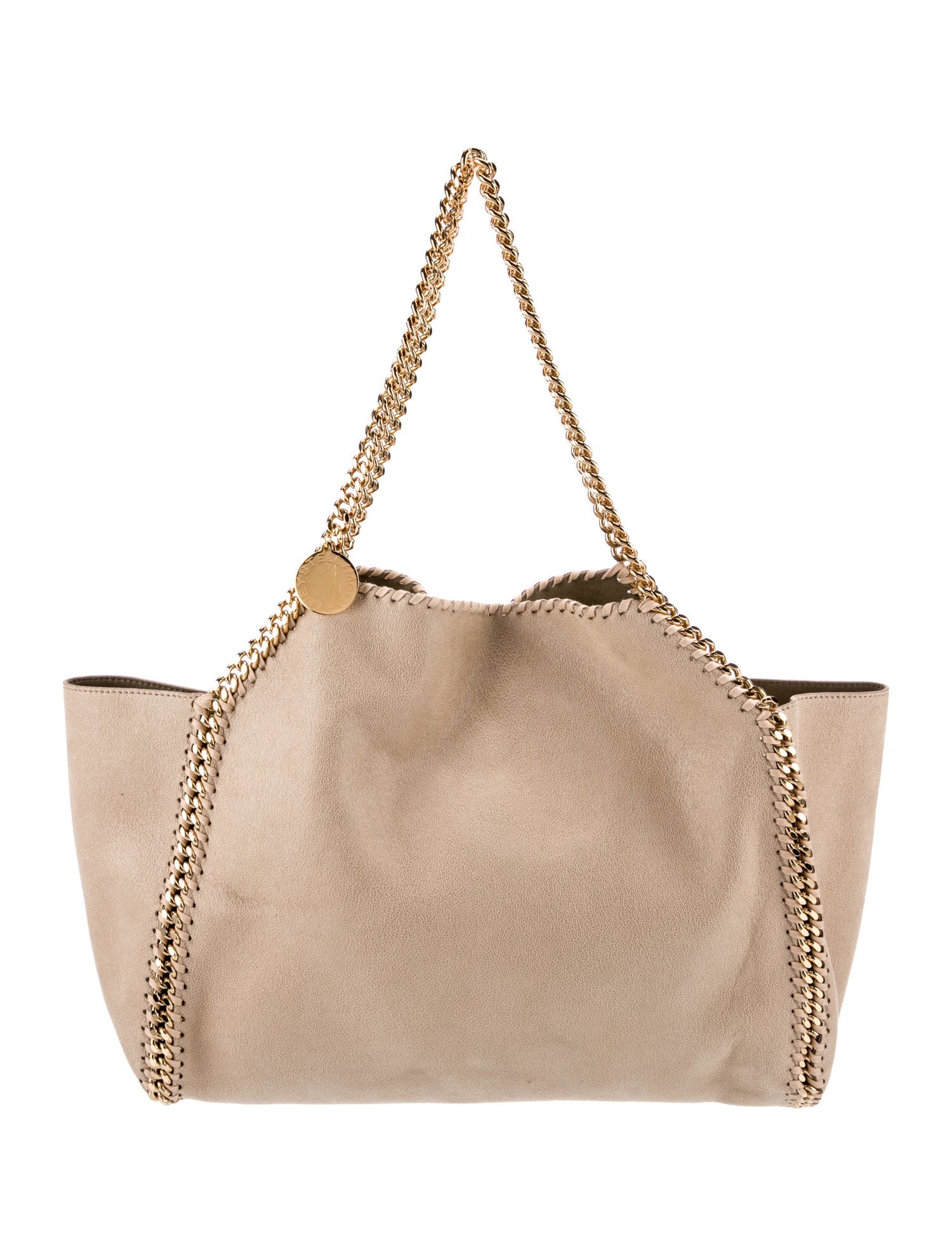 Stella McCartney Vegetarian Suede Top Handle Bag