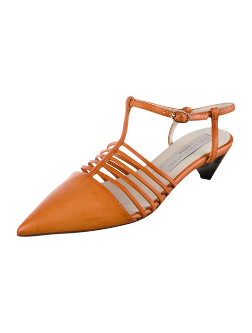 Stella McCartney Patent Leather T-Strap Pumps