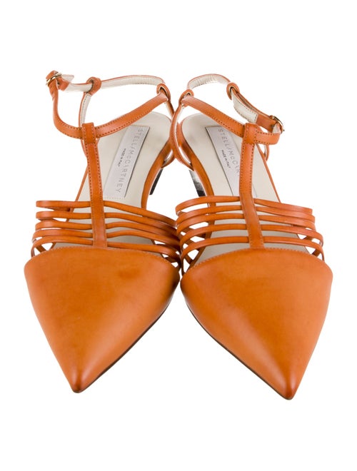 Stella McCartney Patent Leather T-Strap Pumps