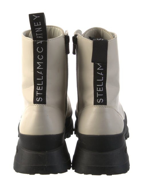 Stella McCartney Vegetarian Leather Combat Boots
