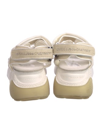 Stella McCartney Eclypse Raffia Slingback Sandals