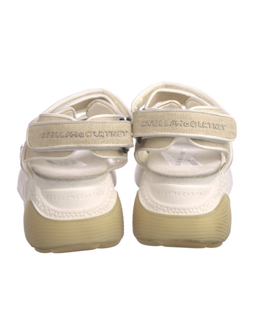 Stella McCartney Eclypse Raffia Slingback Sandals