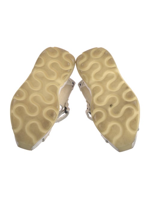 Stella McCartney Eclypse Raffia Slingback Sandals