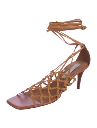 Stella McCartney Vegan Leather Gladiator Sandals