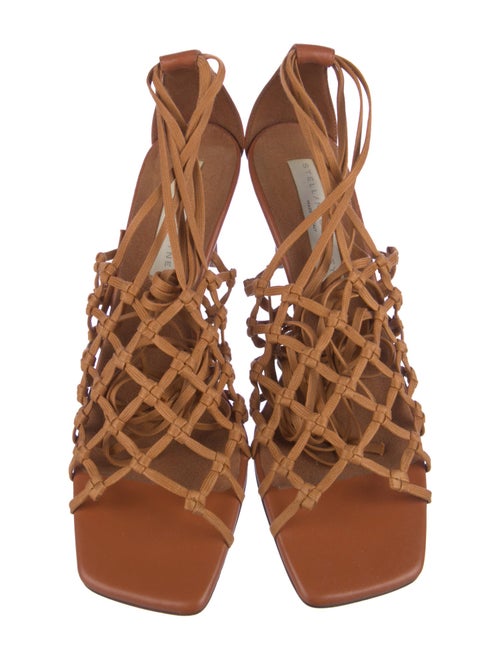 Stella McCartney Vegan Leather Gladiator Sandals