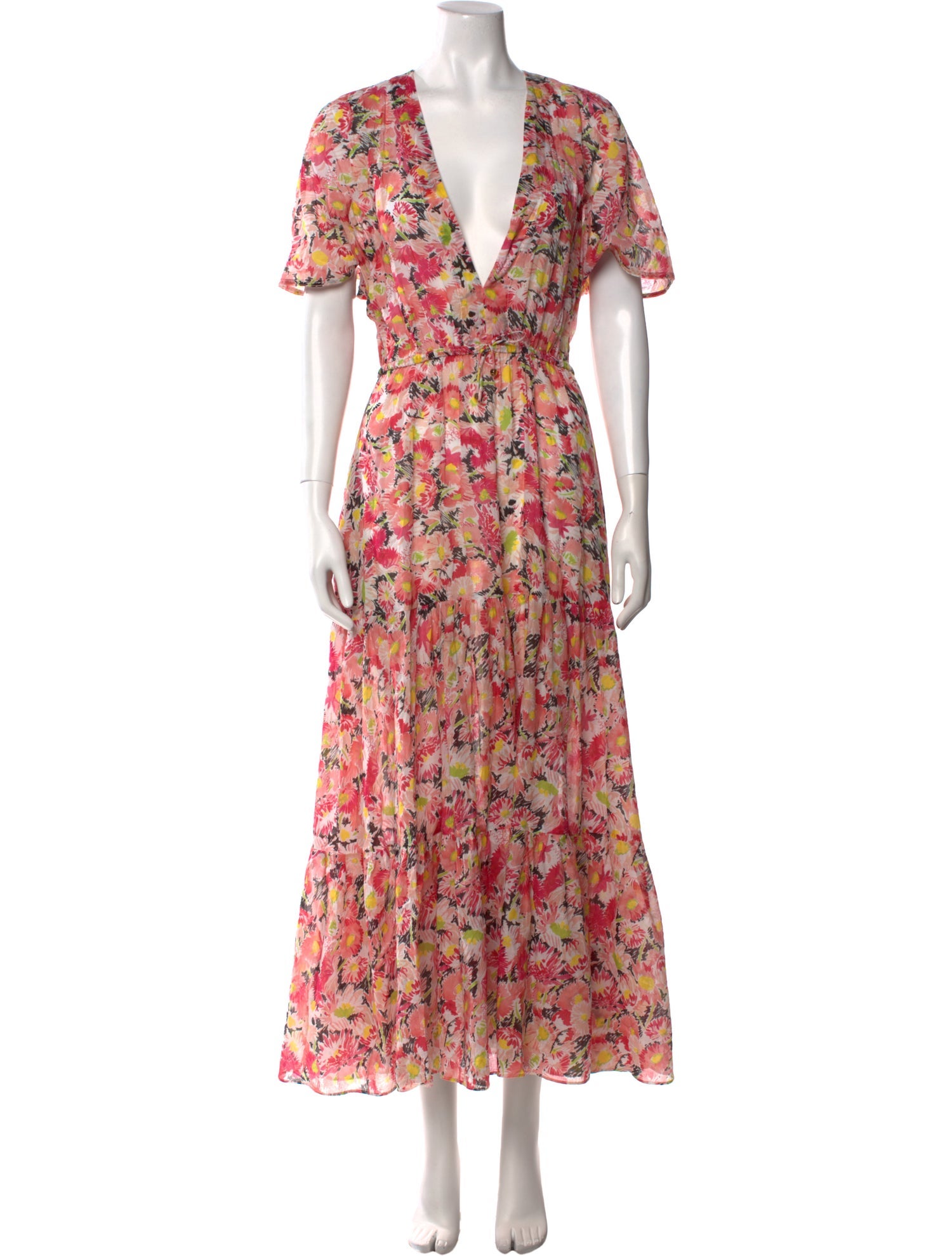 Stella McCartney Floral Print Long Dress
