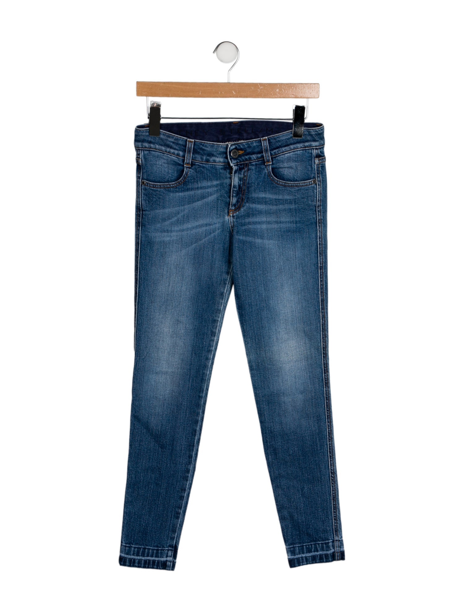 Stella McCartney Mid-Rise Skinny Leg Jeans