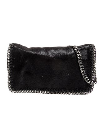 Stella McCartney Vegetarian Suede Shoulder Bag