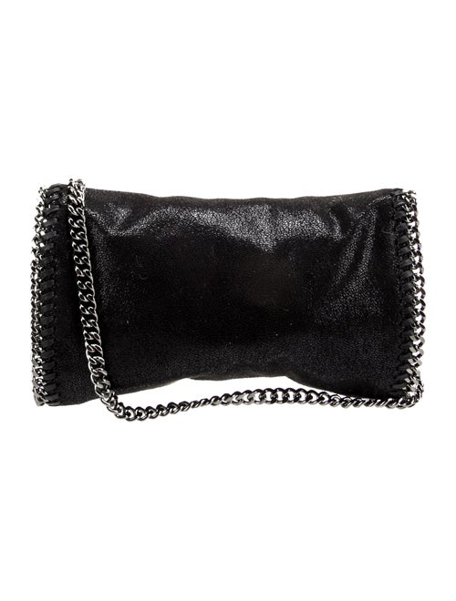 Stella McCartney Vegetarian Suede Shoulder Bag