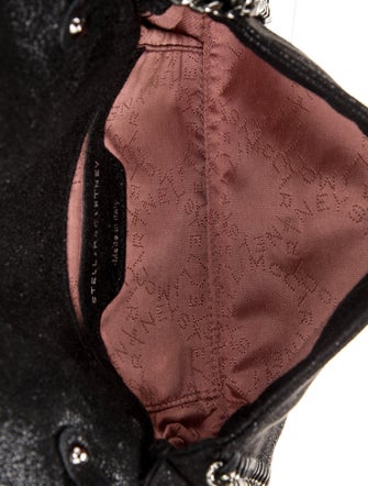 Stella McCartney Vegetarian Suede Shoulder Bag