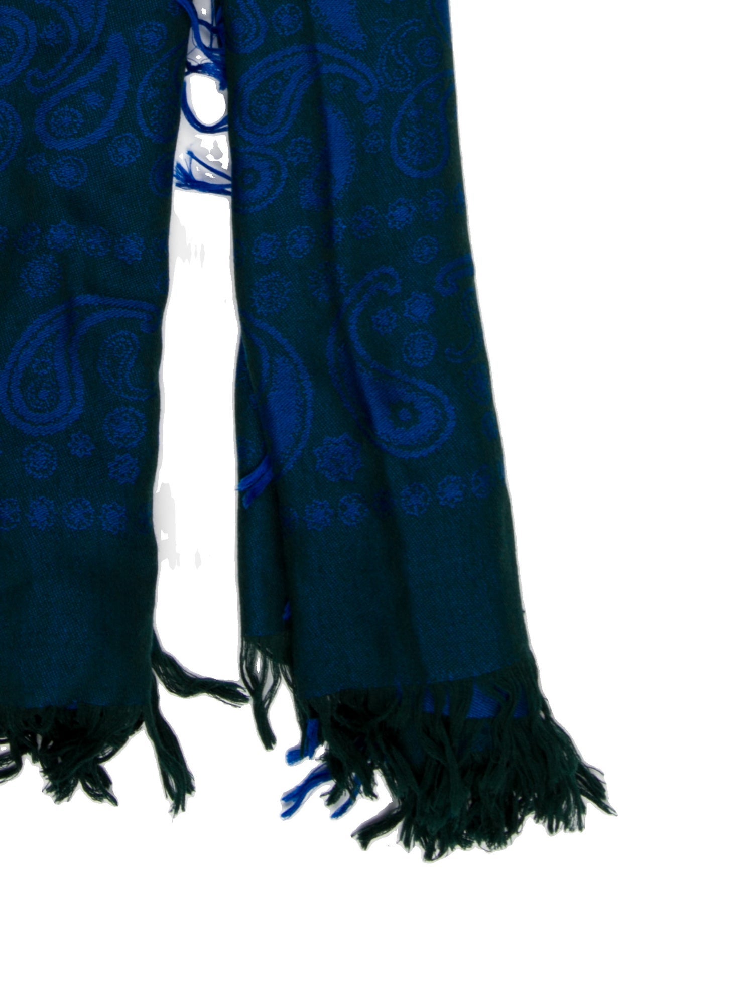 Stella McCartney Silk Paisley Print Scarf
