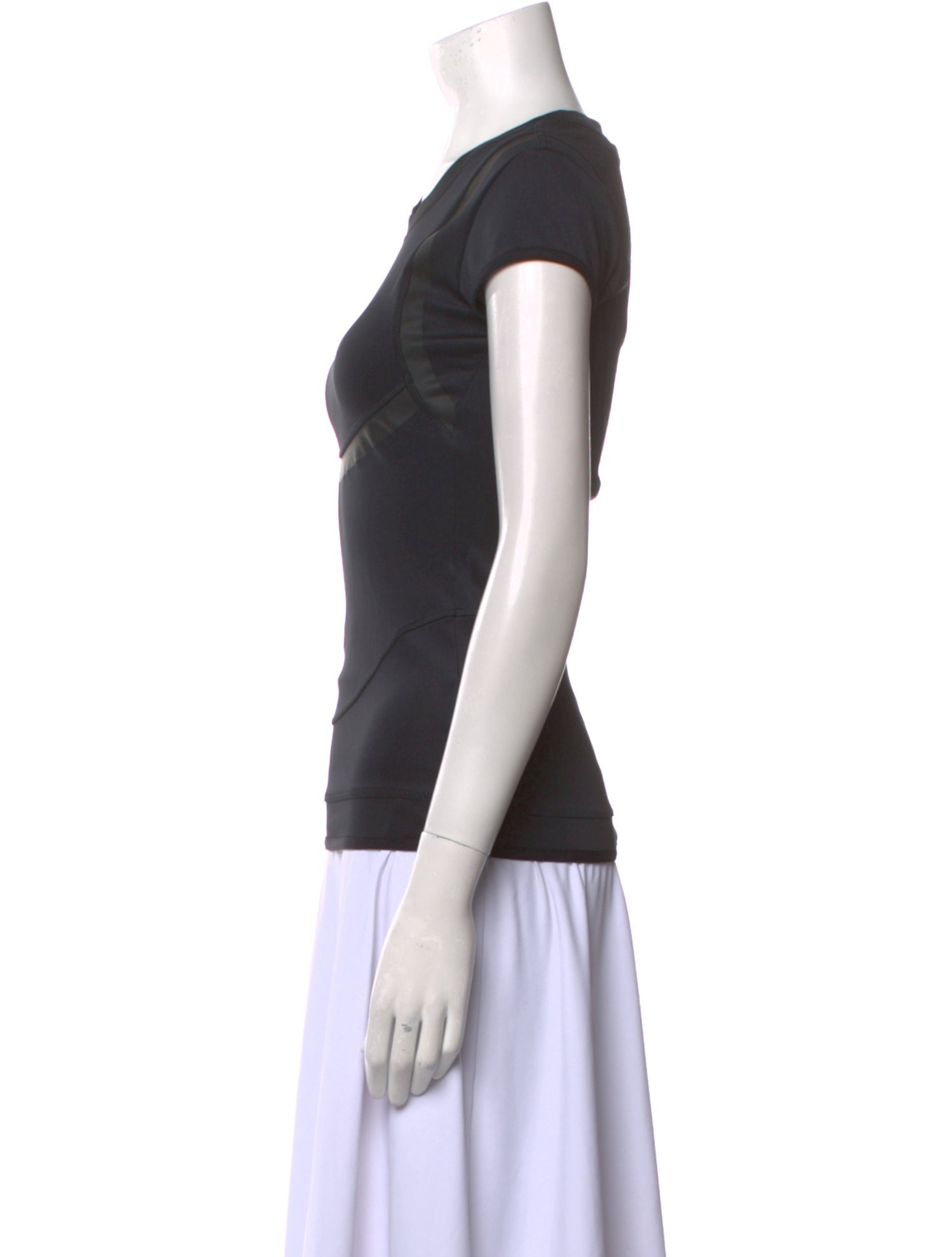 Stella McCartney Scoop Neck Short Sleeve T-Shirt