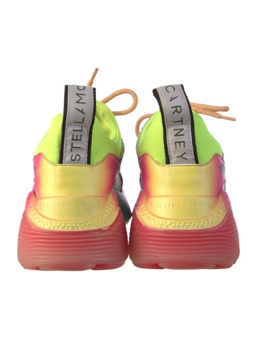 Stella McCartney Leather Printed Chunky Sneakers