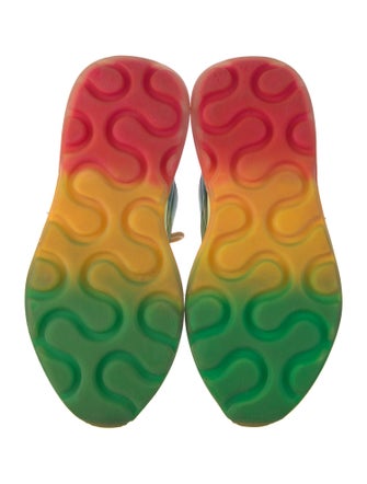 Stella McCartney Leather Printed Chunky Sneakers