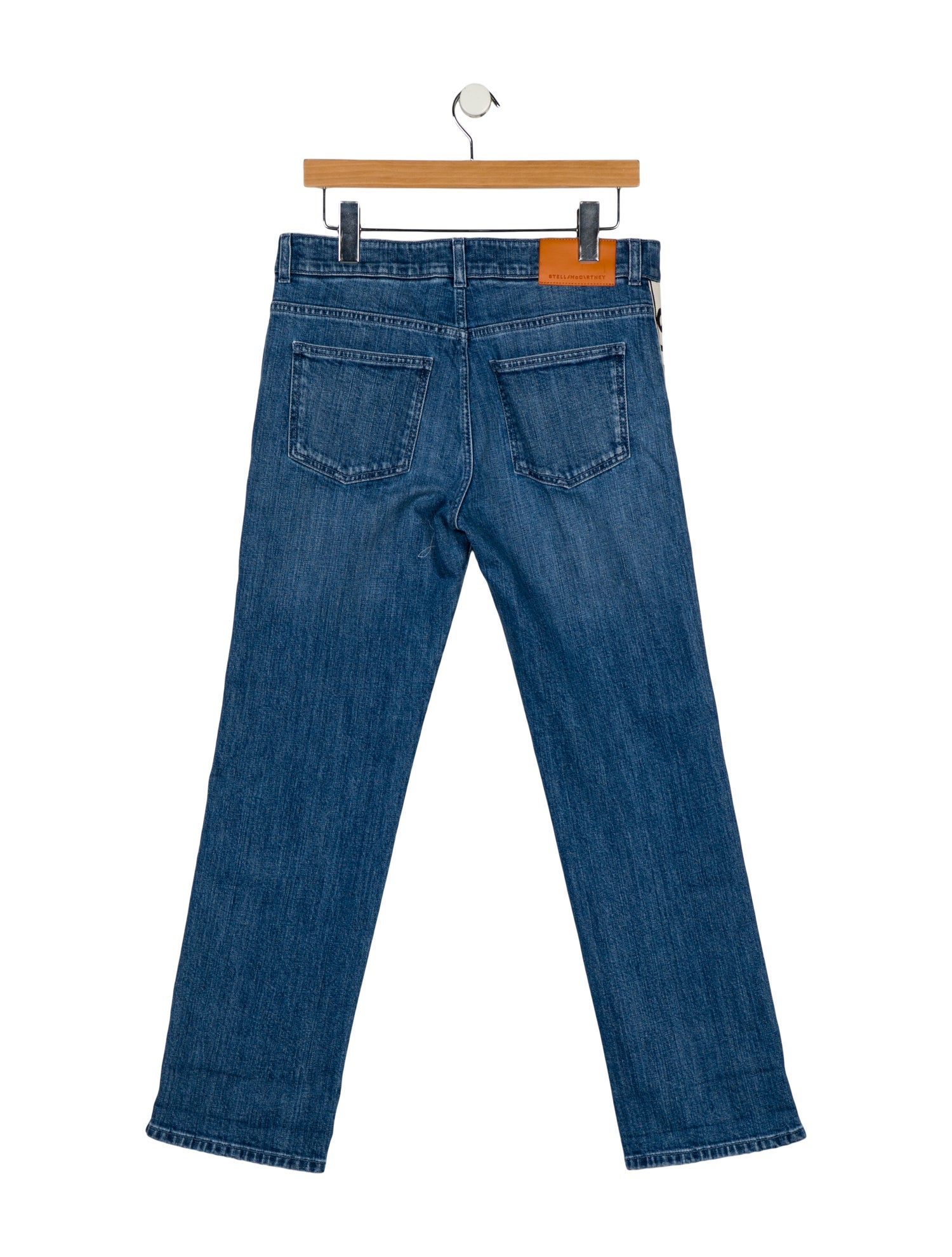 Stella McCartney Mid-Rise Wide Leg Jeans