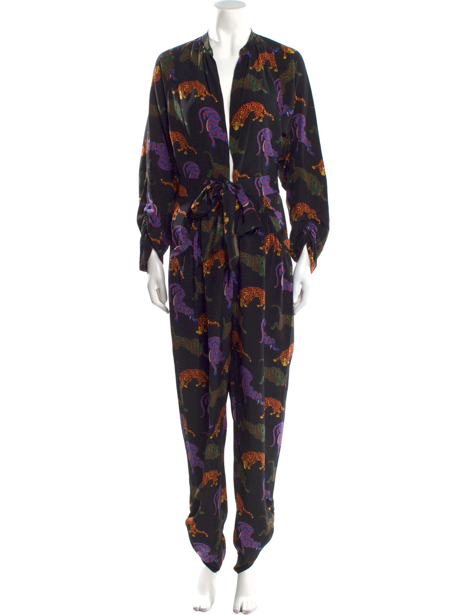 Stella McCartney Silk Printed Jumpsuit