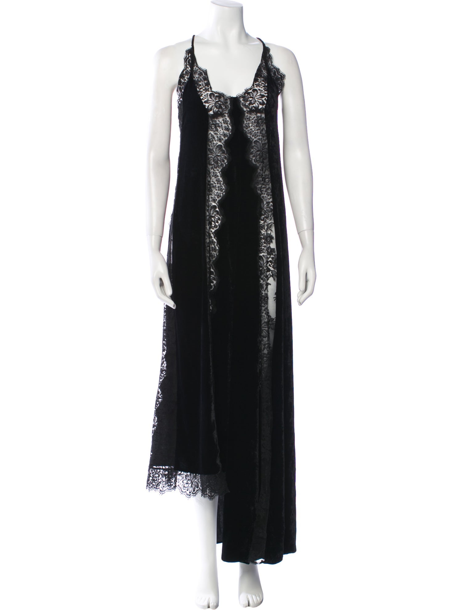 Stella McCartney Scoop Neck Long Dress